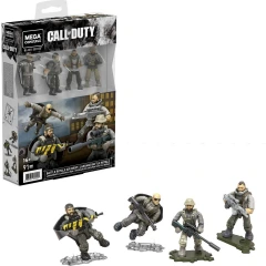 Call of Duty Battle Royale Air Drop Building Kit with 4 Action Figures